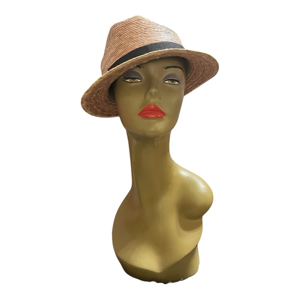 Tula Tan and Black Fedora Hat Classic Accessory